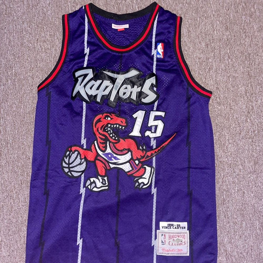 Vintage Vince Carter Raptors Jersey